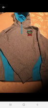 Load image into Gallery viewer, Quarter zip up hoodie
